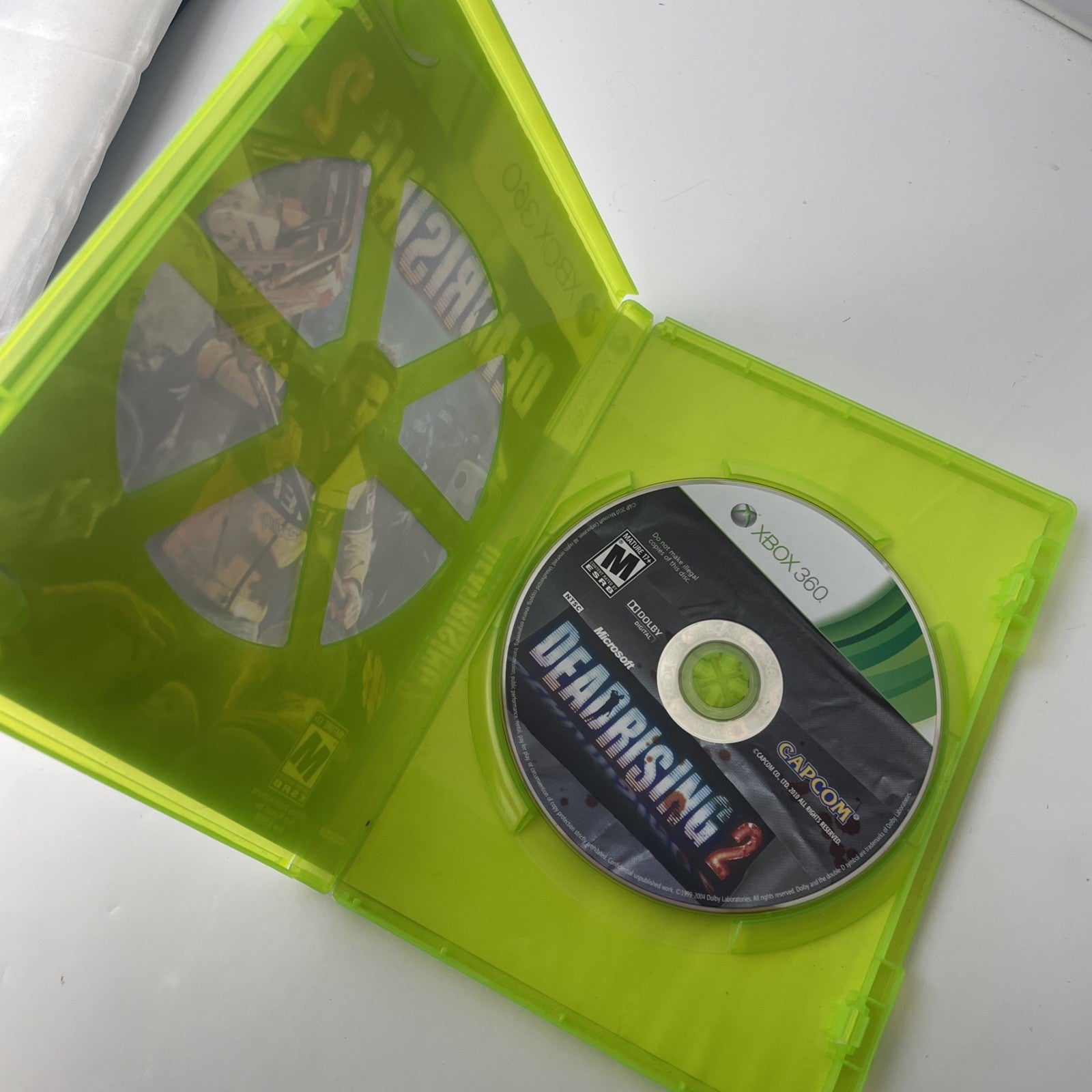 Dead Rising 2 Xbox 360 2010 No Manual  Tested Working Case