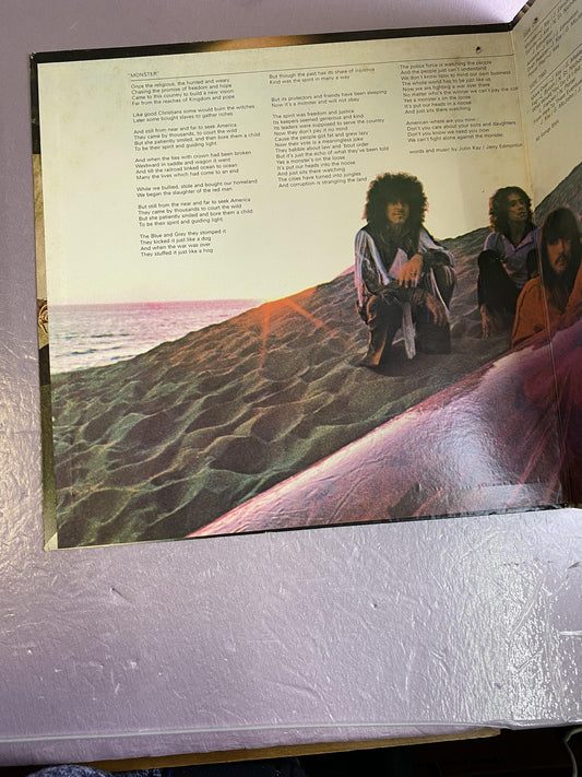 Vintage Steppenwolf Monster 12" Vinyl LP 1969 DS-50066 ABC Dunhill Hard Rock