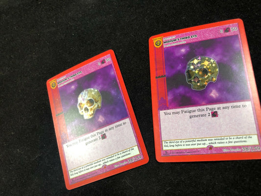 X2MetaZoo Cryptid Nation Medium's Third Eye 38/159 1st Edition Reverse Holo MINT