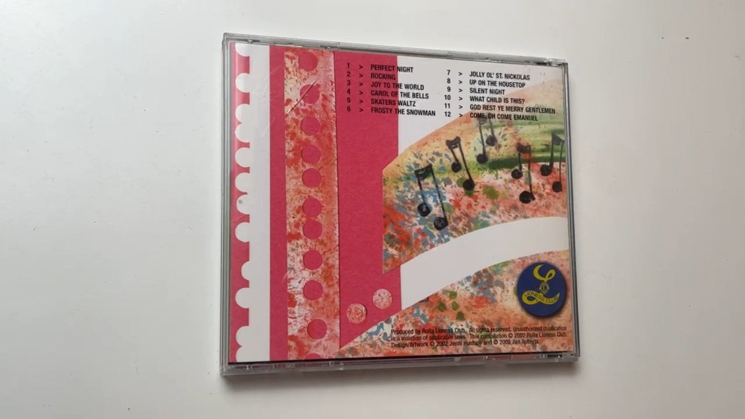 Christmas in the Park Volume One 2002 CD Holiday Seasonal Rolla Lioness Club