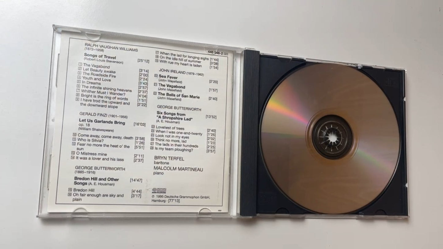 Bryn Terfel - The Vagabond CD 1995 Deutsche Grammophon Classical