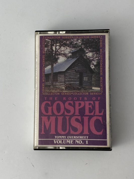 Tommy Overstreet The Roots of Gospel Music Cassette 1987 Silver Dollar Records