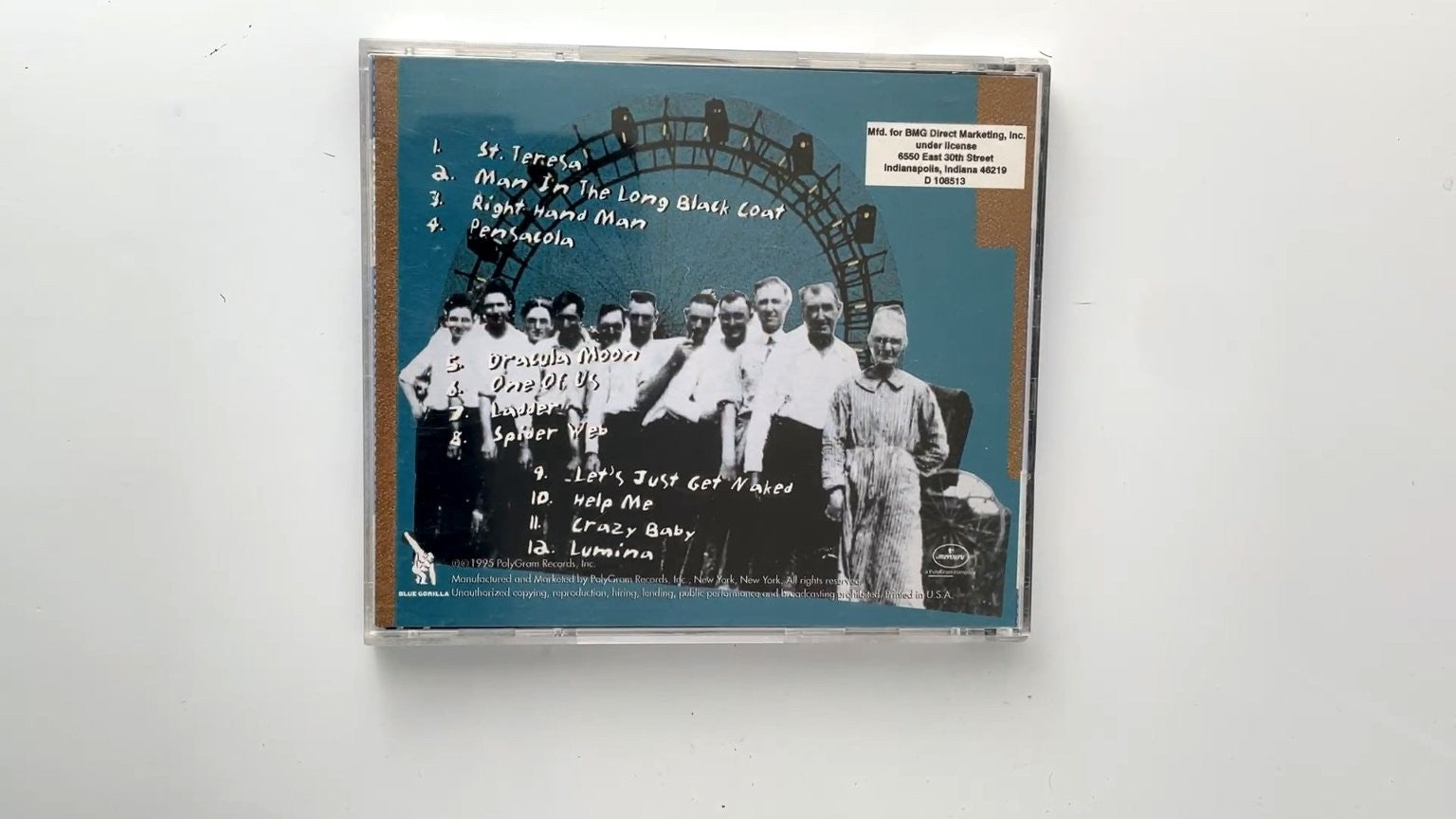 Joan Osborne - Relish CD 1995 Blue Gorilla Rock Mercury