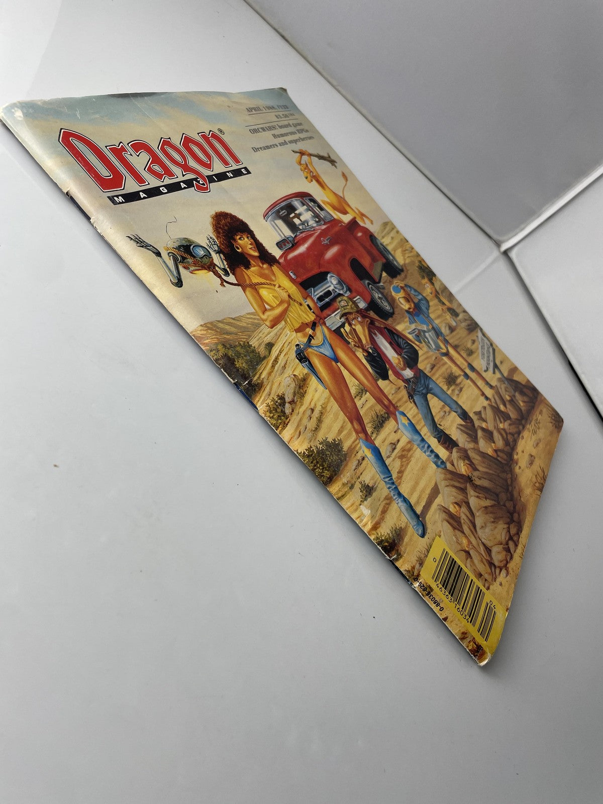 Vintage Dragon Magazine Issue 132 April 1988 TSR Dungeons & Dragons RPG Orcwars