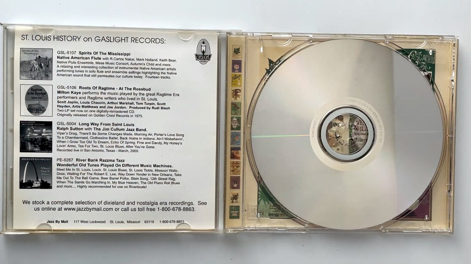 Scott Joplin - King of Ragtime CD 2004 Greatest Hits Ragtime Gaslight