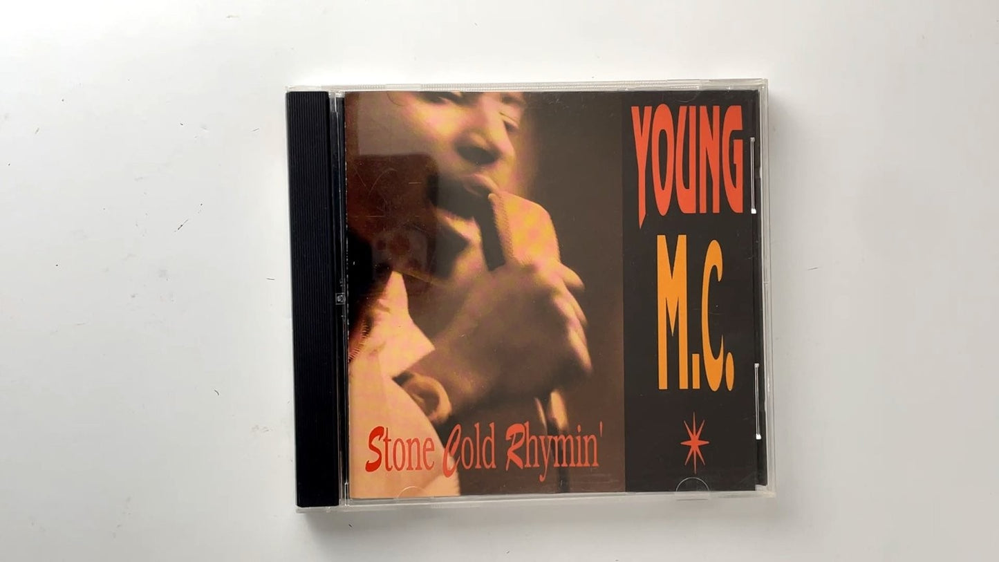 Young M.C. - Stone Cold Rhymin' CD 1989 Hip Hop Island Delicious Vinyl