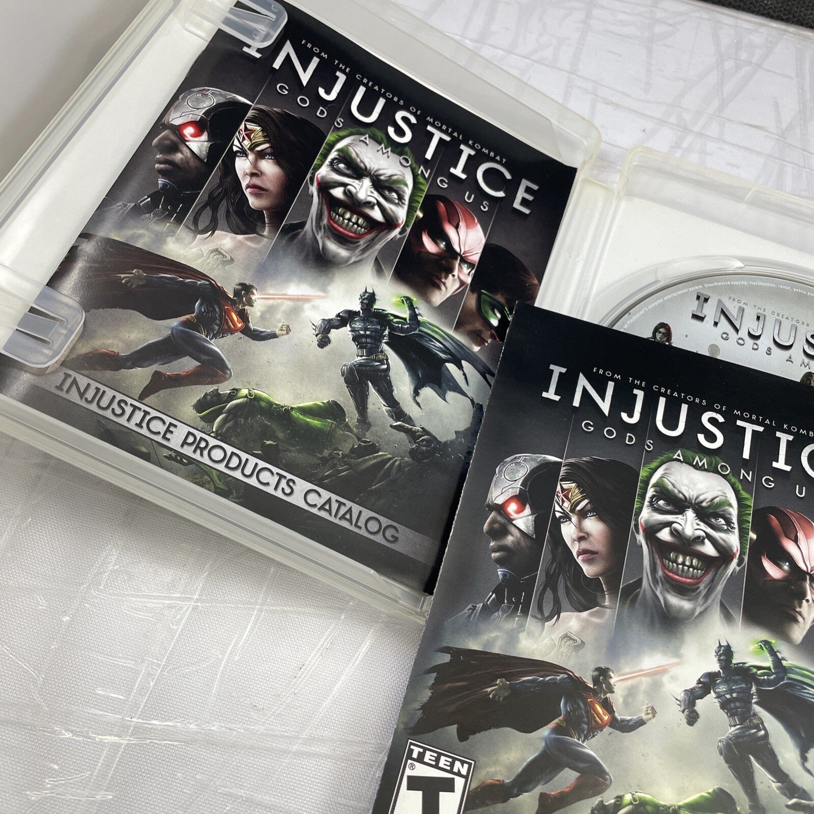 Injustice: Gods Among Us (Sony PlayStation 3) PS3 Game with Manual - Complete!