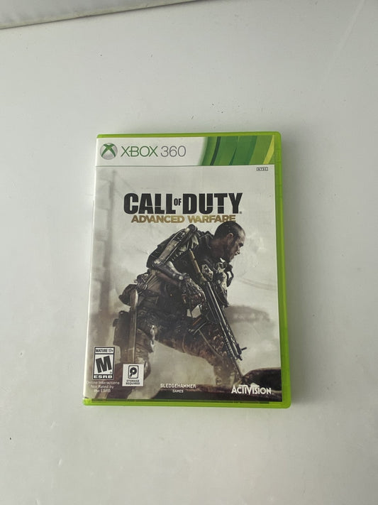 Call of Duty Advanced Warfare Xbox 360 Video Game Multiplayer FPS NTSC