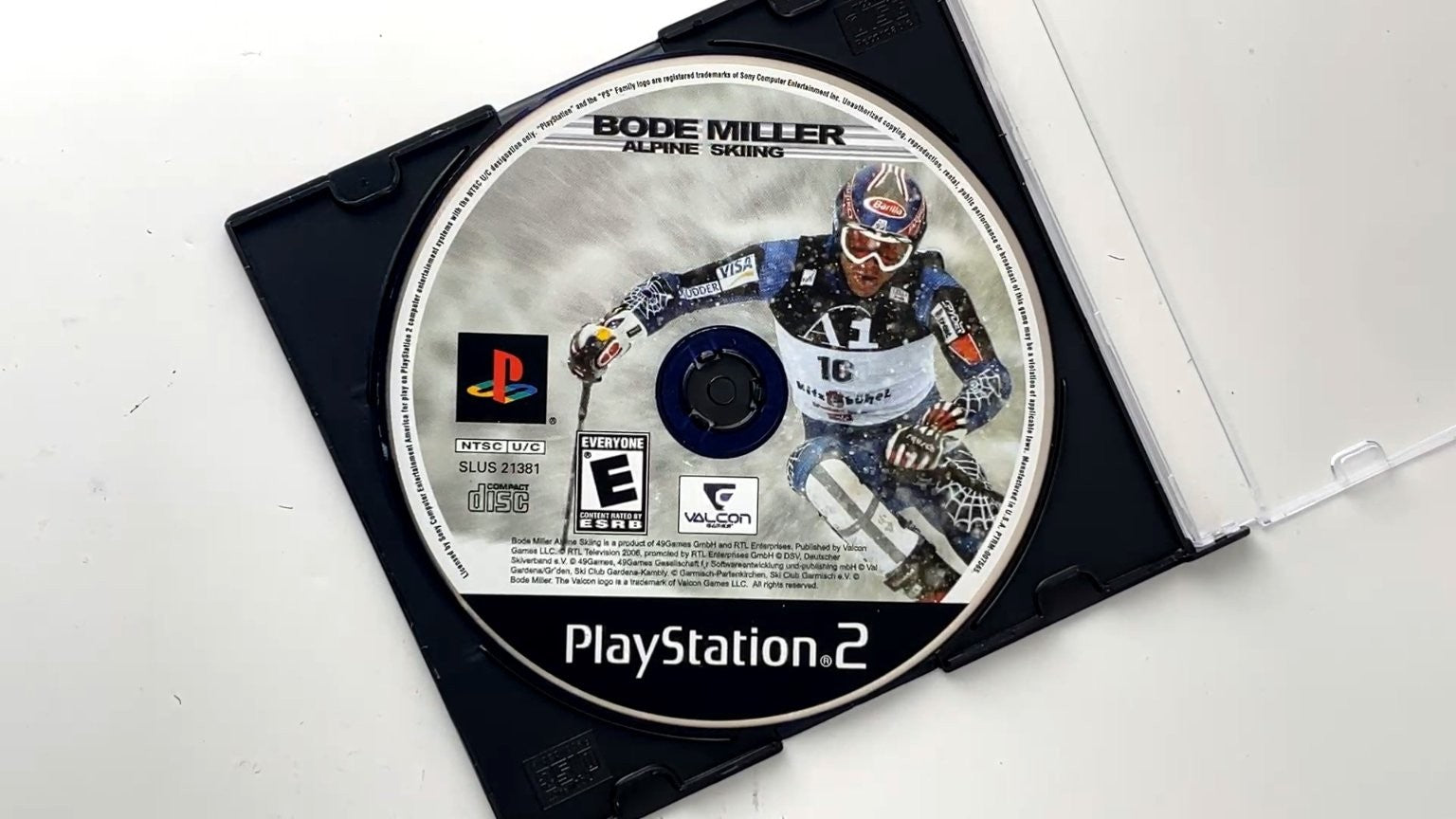 Bode Miller Alpine Skiing PlayStation 2 Video Game Ski Racing DISC ONLY