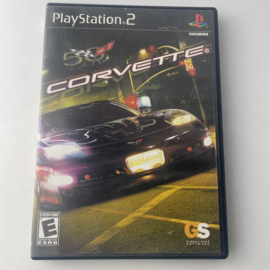 Corvette (Sony PlayStation 2, 2004) CIB Racing Game Very Good Condition