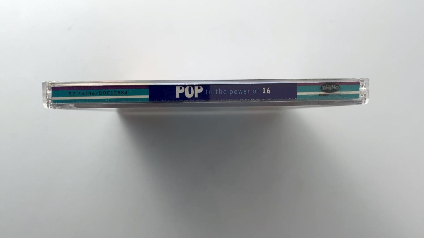 Various Artists - Pop to the Power of 16 CD 1999 Compilation Pop Rhino