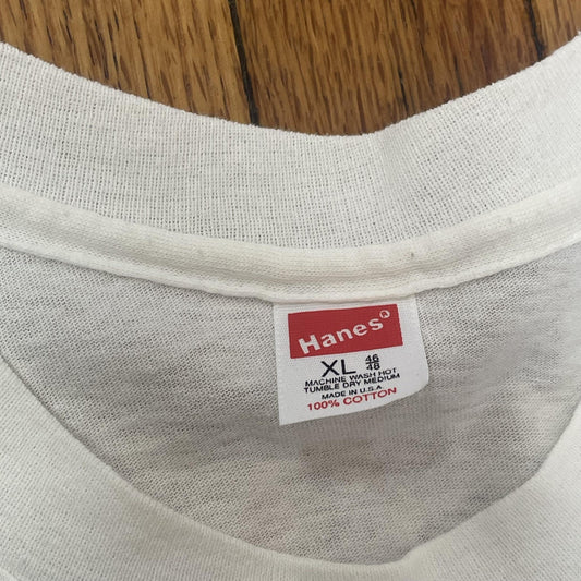 Vintage Escape From Alcatraz Shirt Mens XL Prison Movie Graphic Stencil 90s