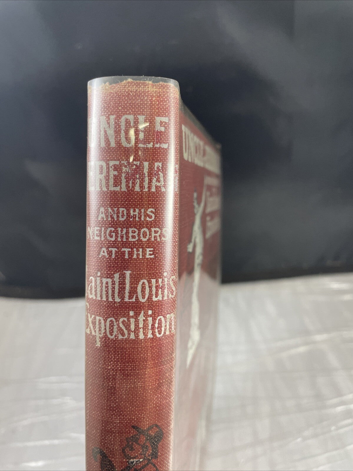 Antique STL Worlds Uncle Jeremiah Neighbors At The St. Louis Exposition Stevens