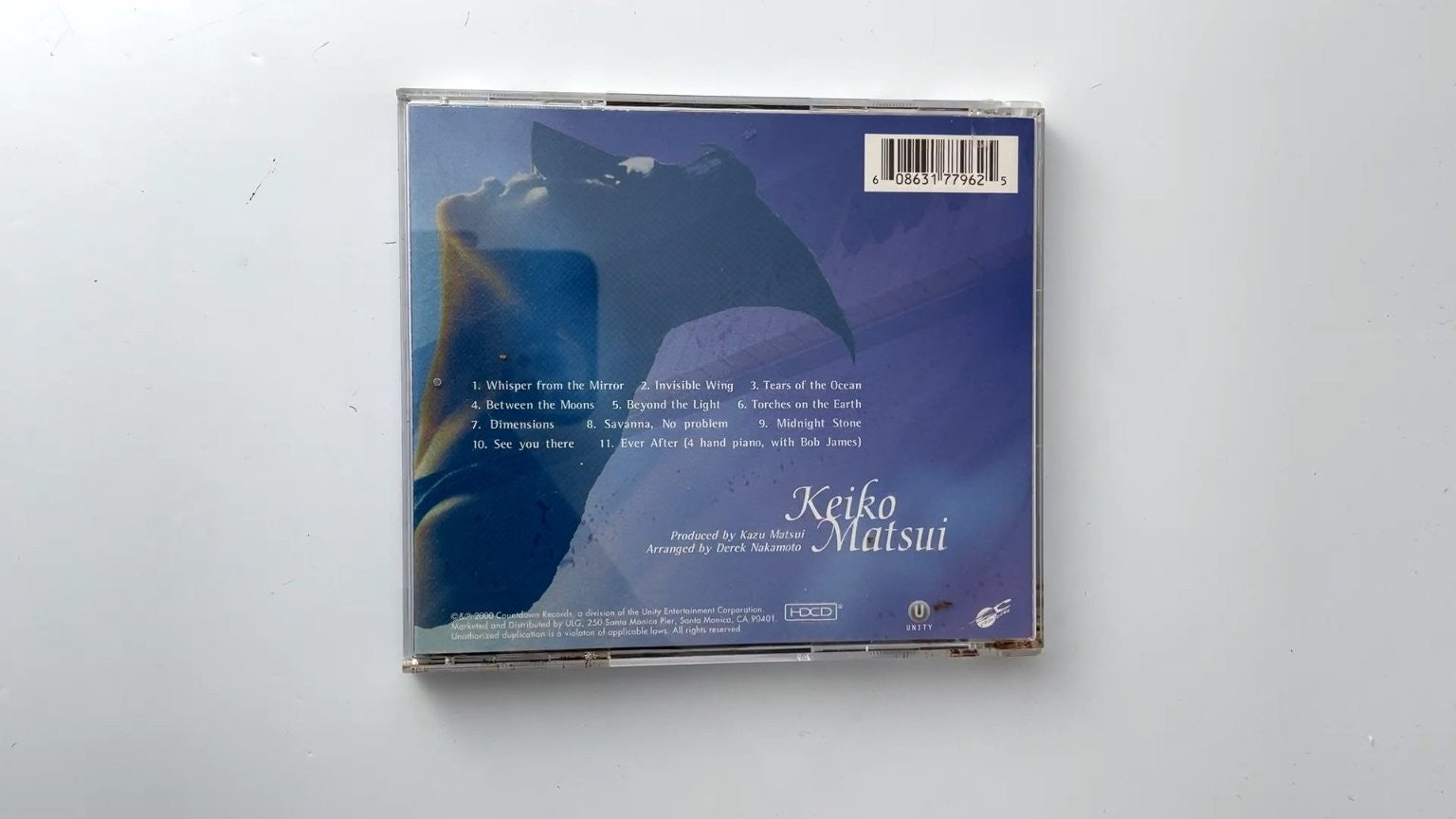 Keiko Matsui - Whisper from the Mirror CD 2000 Smooth Jazz Countdown Records