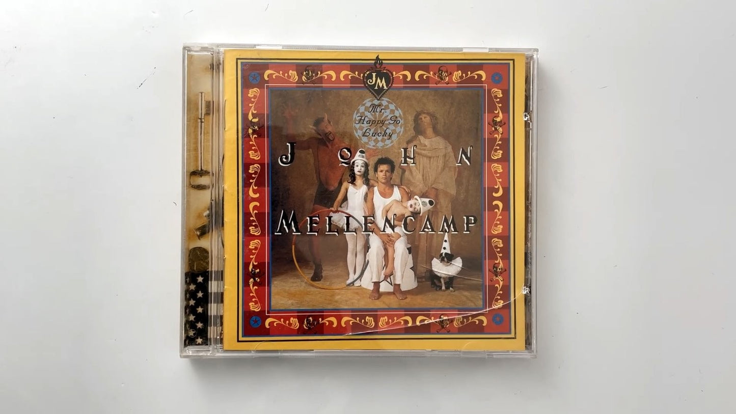 John Mellencamp - Mr. Happy Go Lucky CD 1996 Rock Mercury Label