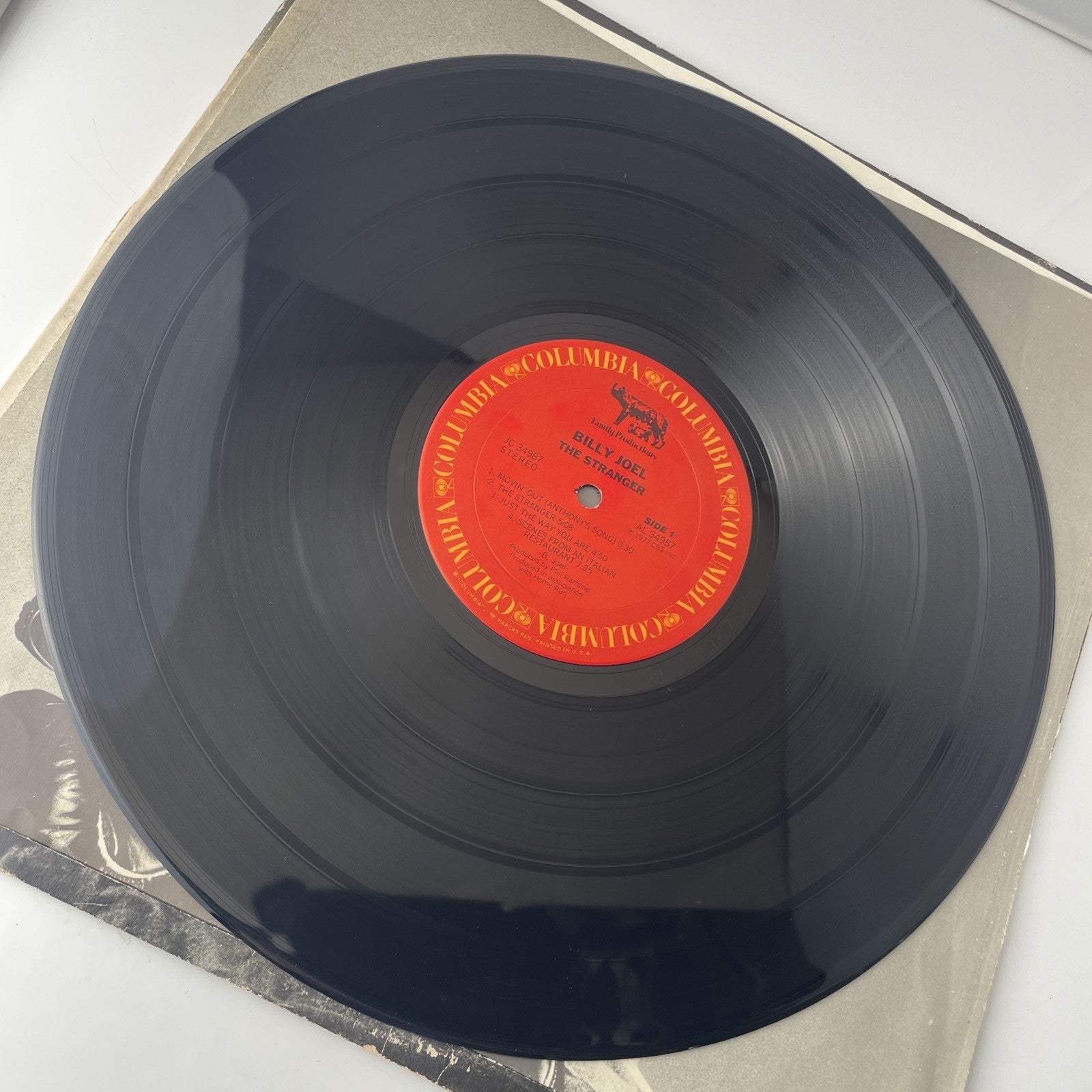Billy Joel The Stranger 1977 LP Vinyl JC 34987 Columbia VG Record See Pics