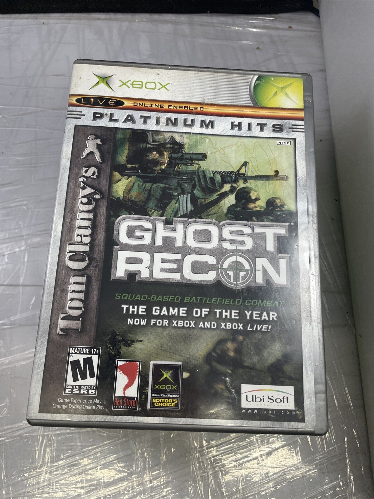 Original Xbox Games Lot Of 8 Basketball Antz Karaoke NASCAR Ghost Recon 