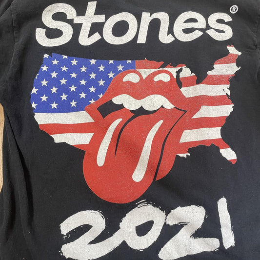 Rolling Stones Shirt Mens Large No Filter Tour 2021 Concert Band Rock Music