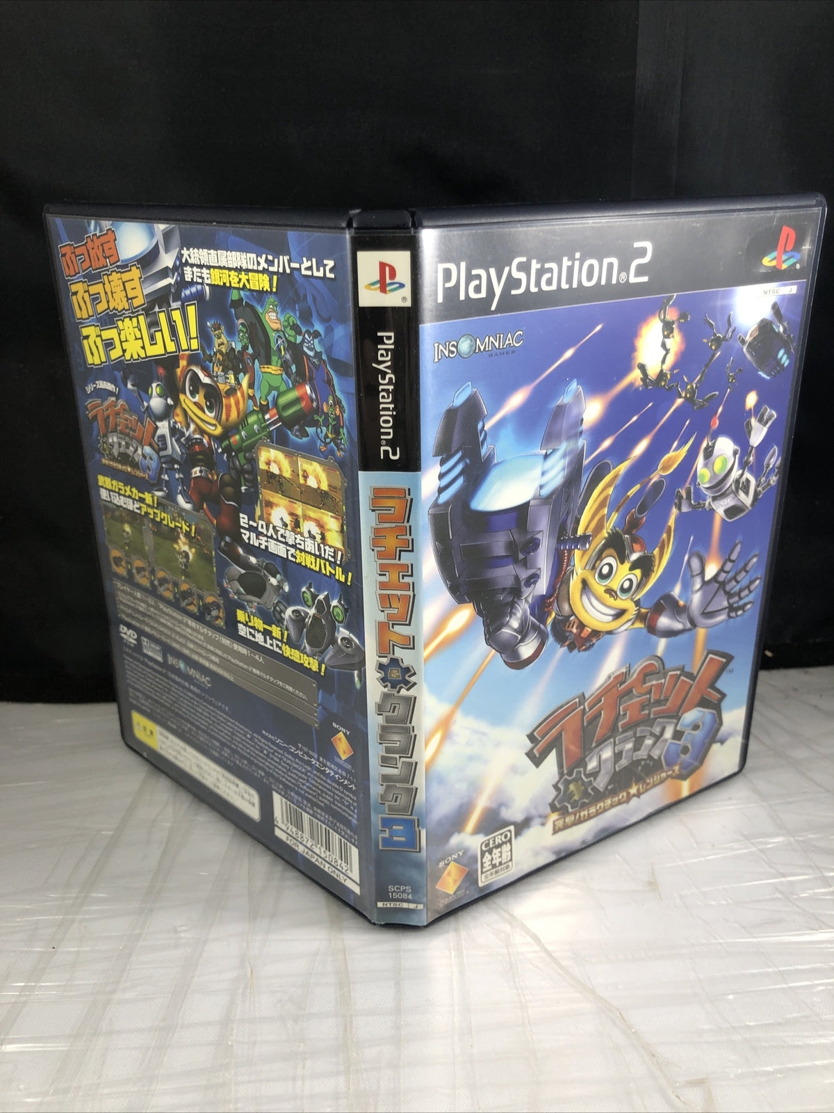 Ratchet & Clank 3 No Manual SONY PS2 Japanese Import US Seller Up Your
