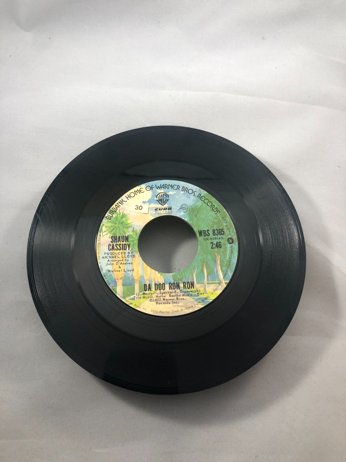 SHAUN CASSIDY 45 Da Doo Ron Ron / Holiday See pictures. VG