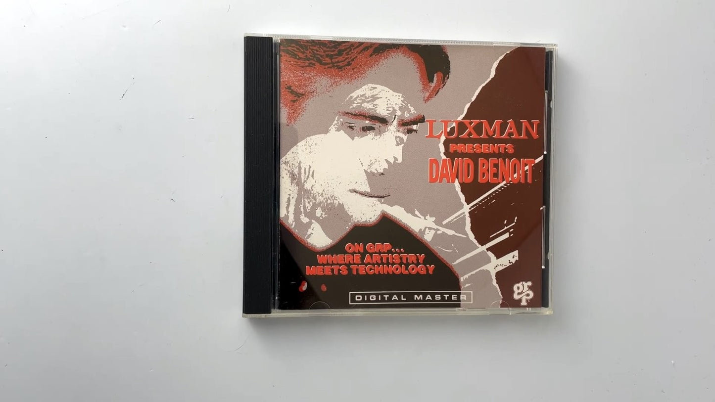 David Benoit - Luxman Presents CD 1989 Promo Jazz GRP Records