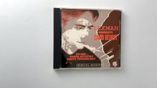 David Benoit - Luxman Presents CD 1989 Promo Jazz GRP Records