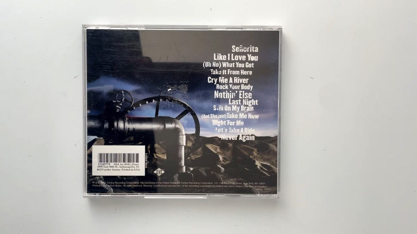 Justin Timberlake Justified CD Jewel Case 2002 Pop R&B Album