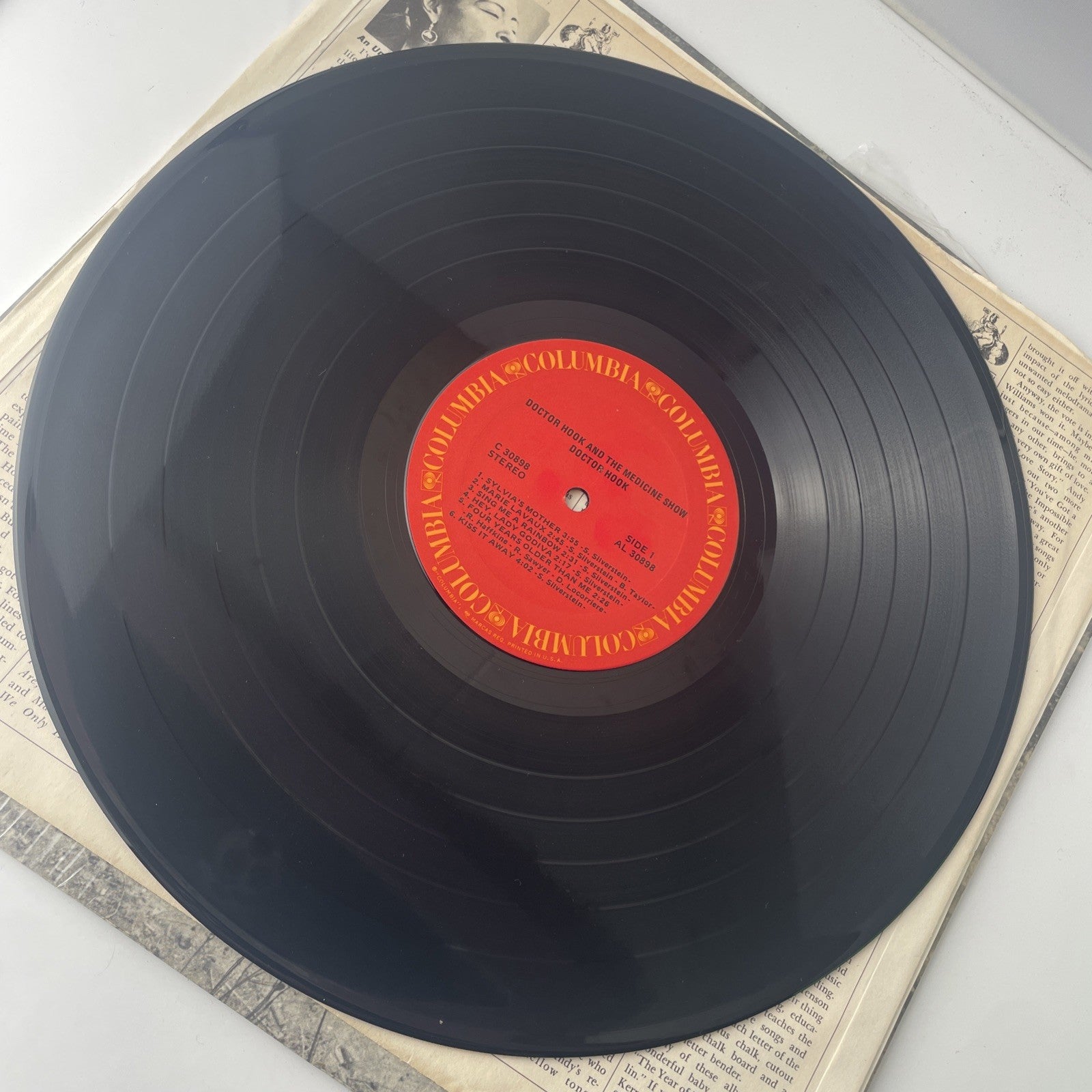 Doctor Hook And The Medicine Show- Doctor Hook- LP 1972 Columbia C 30898 VG