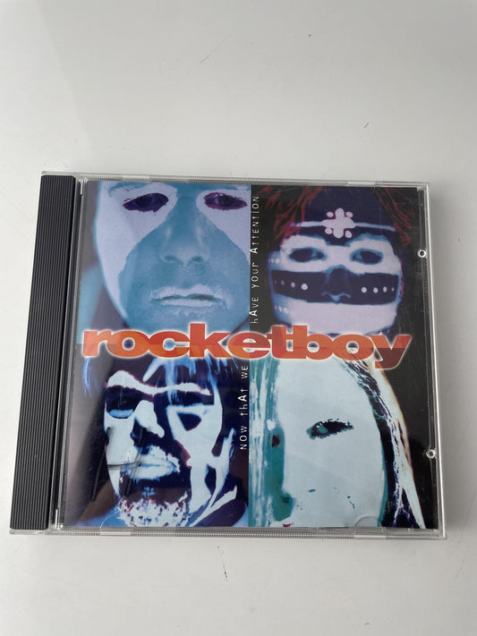 Rocketboy CD Now That We Have Your Attention REXD-5263 Alternative Rock R.E.X.