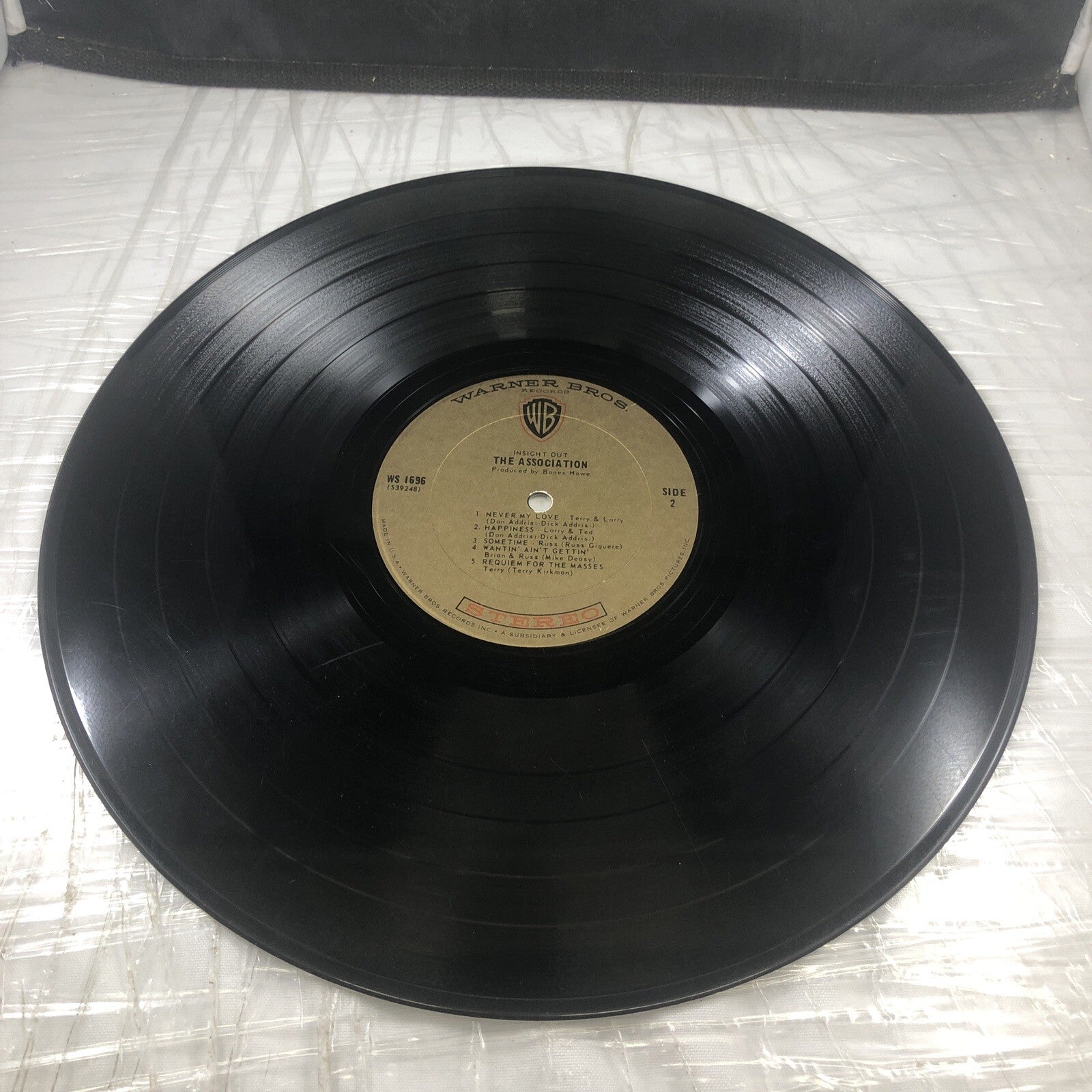The Association Insight Out Warner Bros WS1696 Stereo 1967 See Pics
