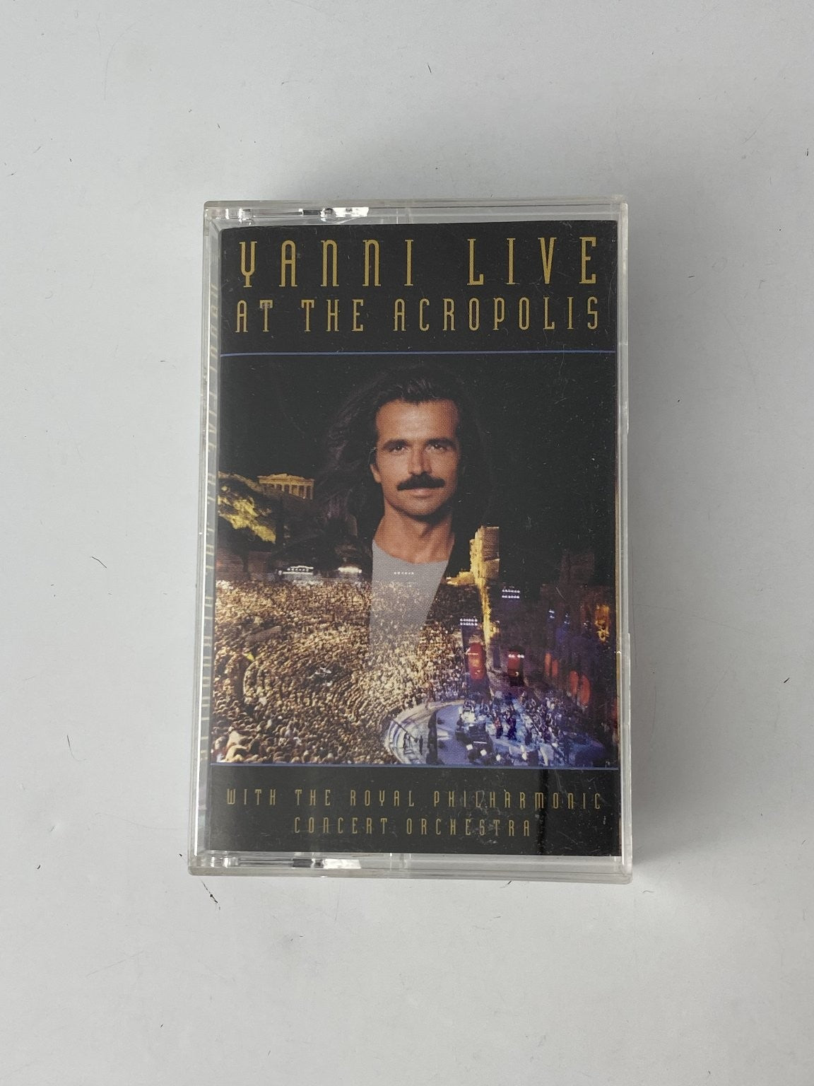 Yanni Live At The Acropolis Cassette 1994 Private Music Chrome Tape