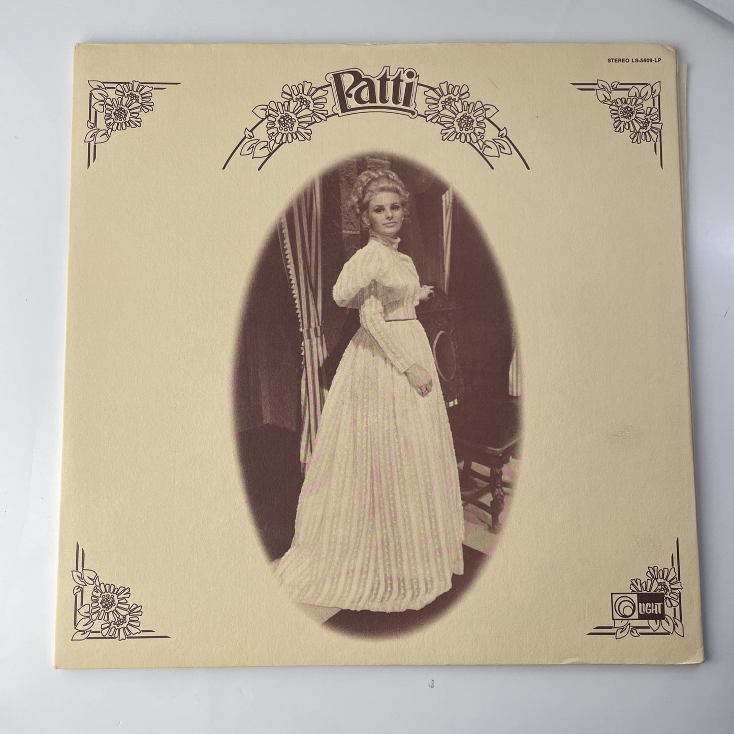 PATTI ROBERTS "Patti" LP RARE 1972 LIGHT RECORDS CHRISTIAN XIAN FOLK 