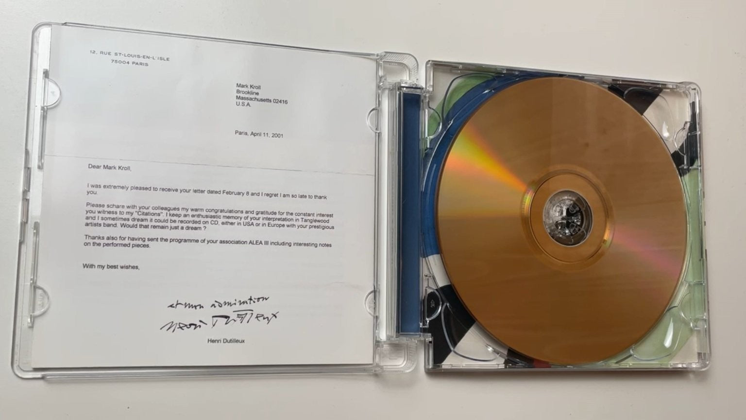 Boston Symphony Chamber Players - Profanes et Sacrées CD 2011 Classical BSO