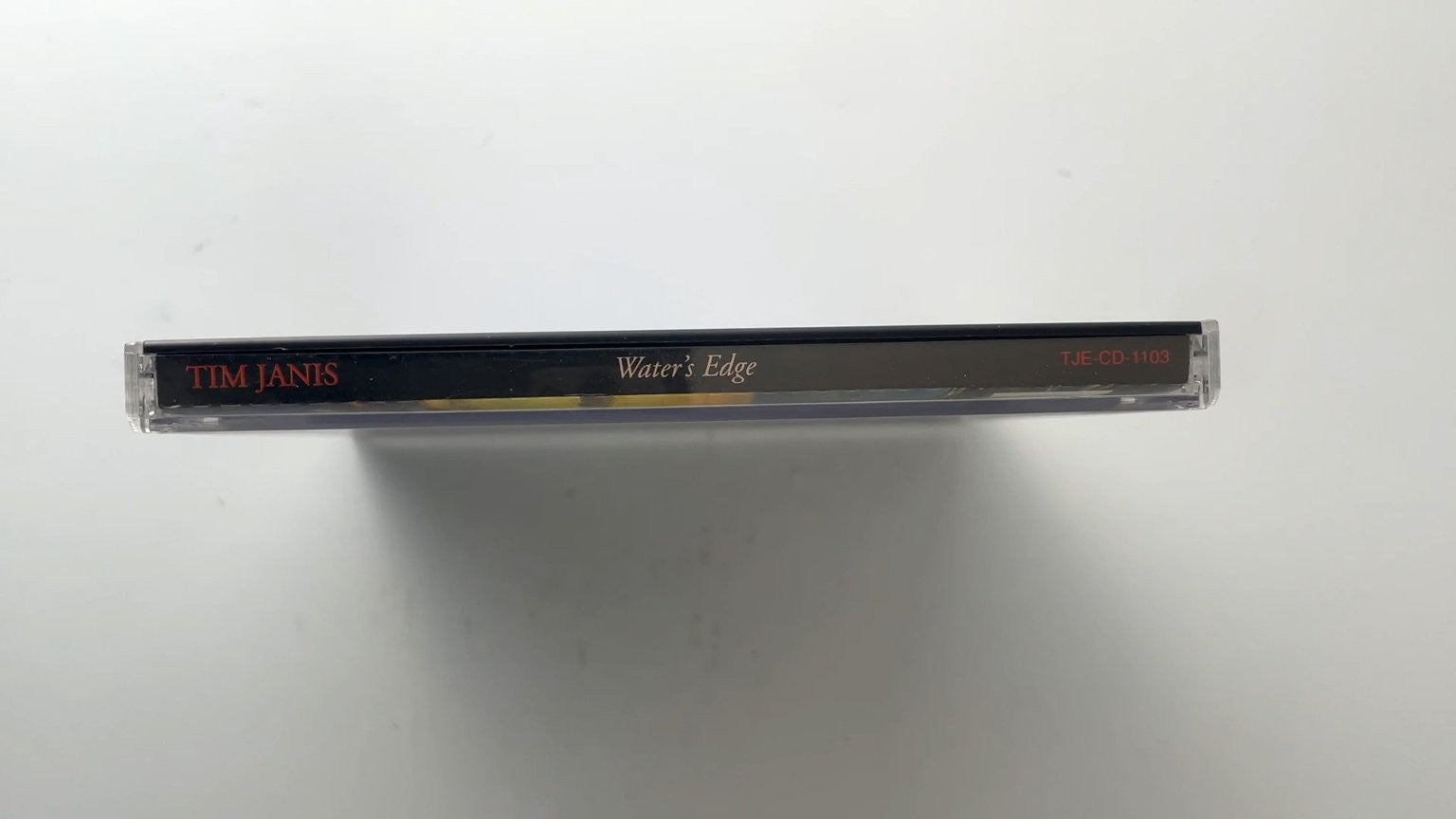Tim Janis - Water's Edge CD 2000 New Age Instrumental TJE Label