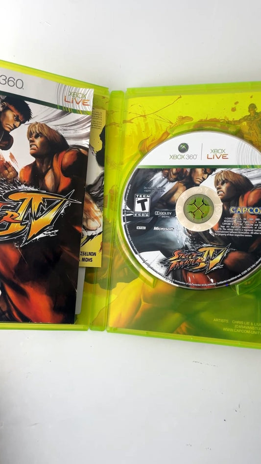 Street Fighter IV Standard Edition Xbox 360 Video Game Multiplayer