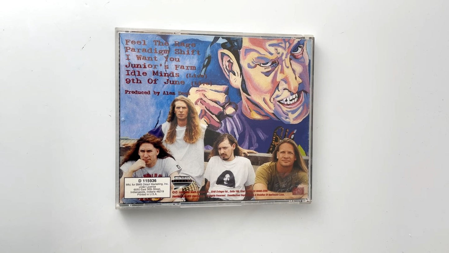 Galactic Cowboys - Feel The Rage CD 1996 Metal Blade Rock Metal