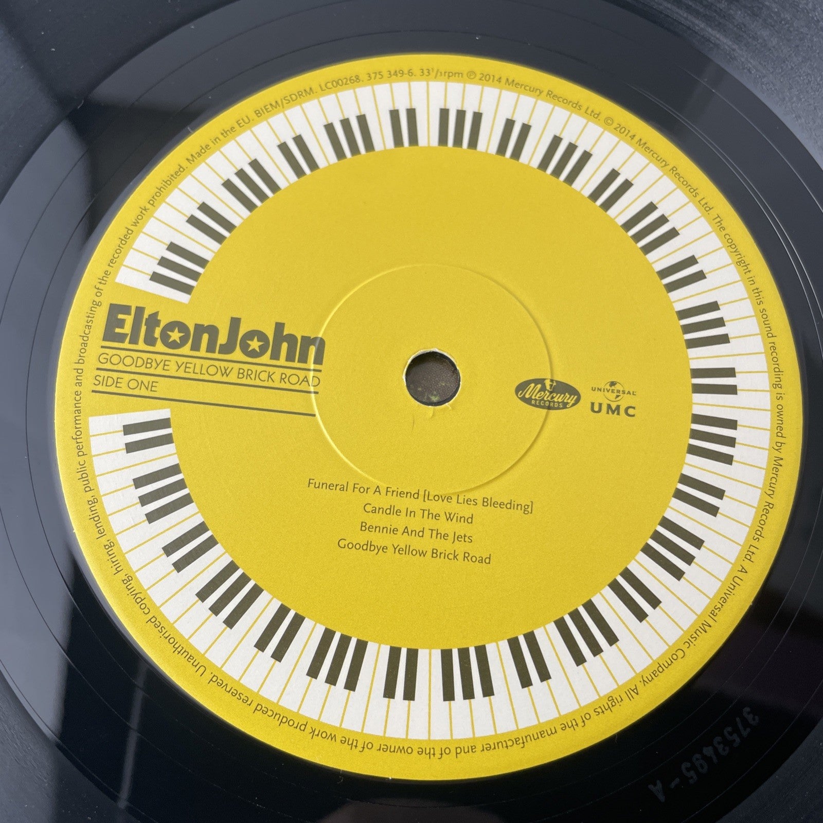 Goodbye Yellow Brick Road by John, Elton (Record, 2014) - VG
