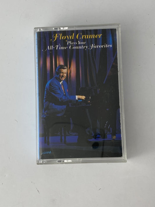Floyd Cramer Plays Your All-Time Country Favorites Cassette 1994 Heartland Music