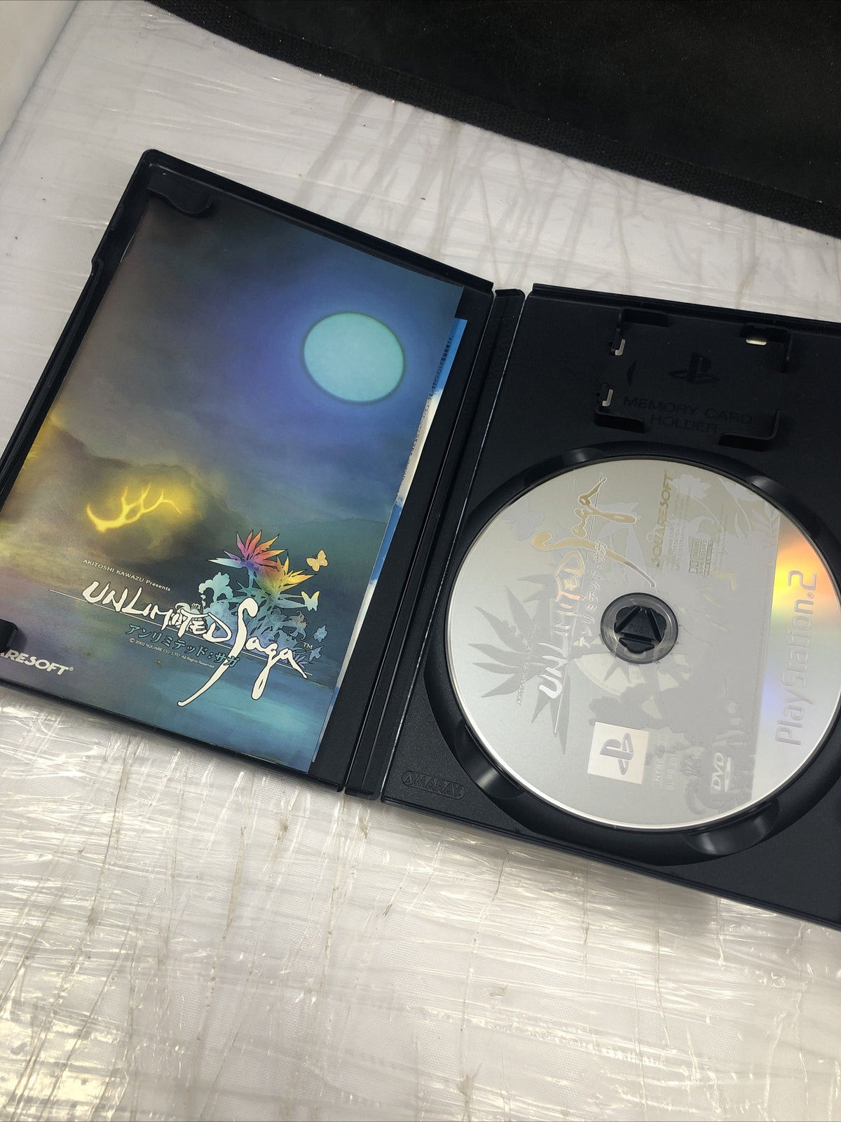 Unlimited SaGa (PS2 ) (Sony Playstation 2,2002) japanese Import CIB Us Seller