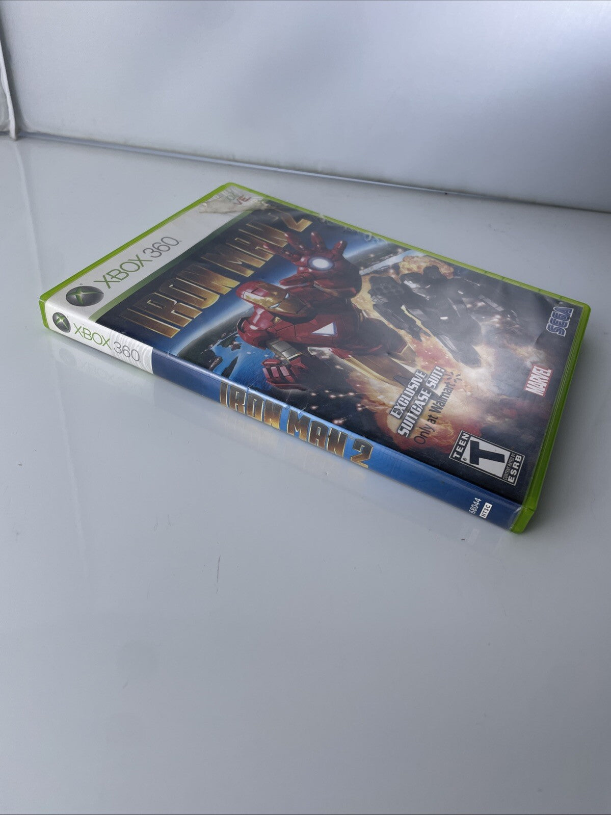 Rare Walmart Exclusive Iron Man 2 (Microsoft Xbox 360, 2010)Complete W/Manual