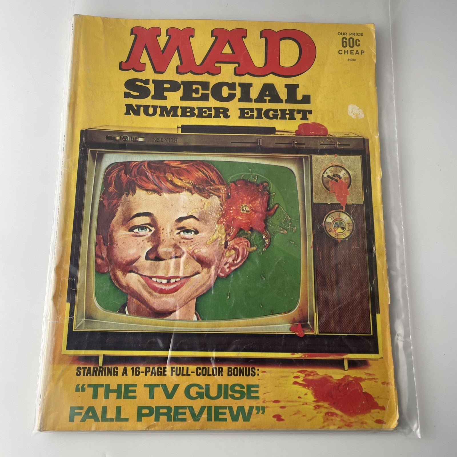 Vintage 1972 MAD Magazine Special # 8 "The TV Guise Fall Preview"