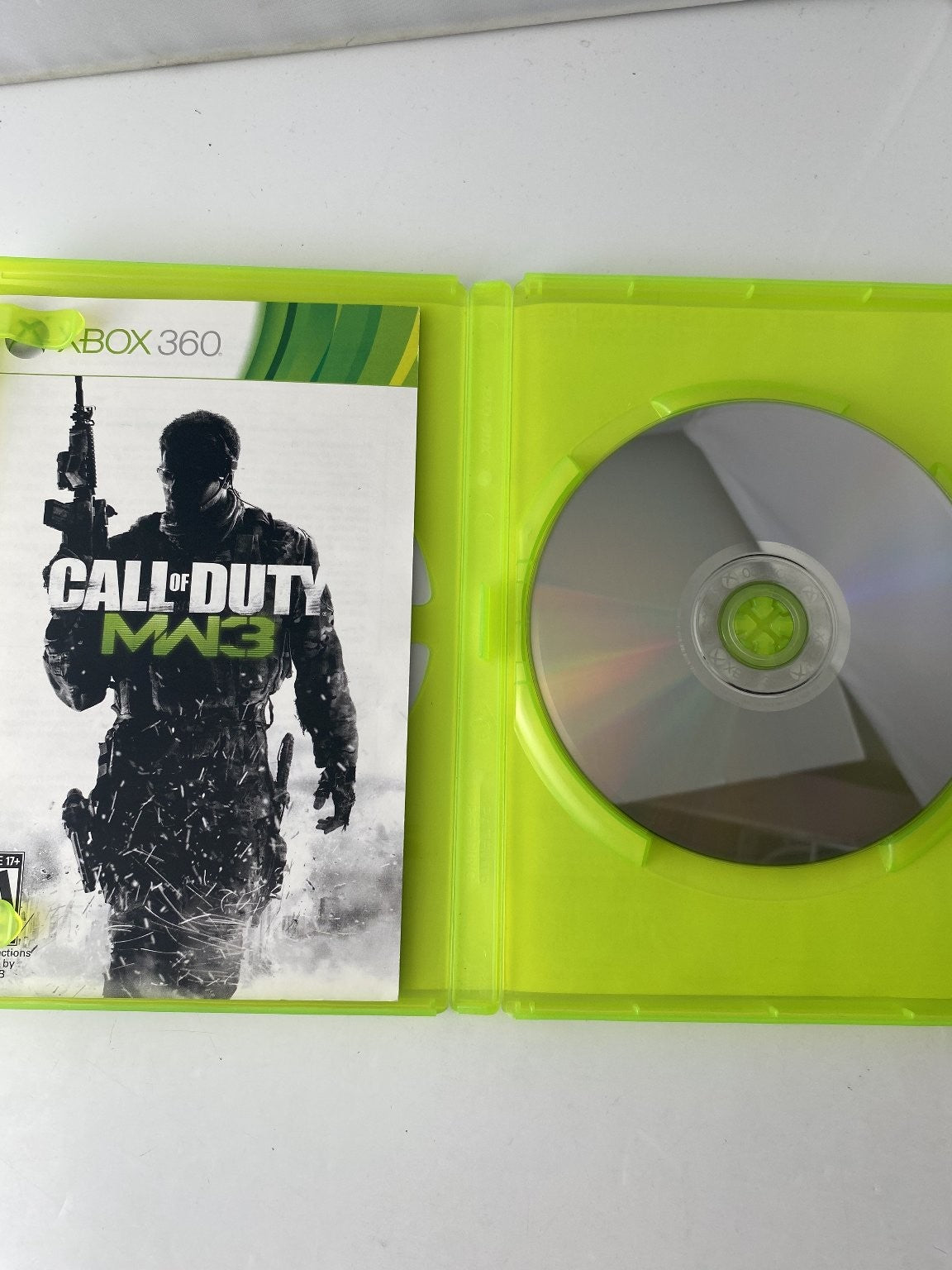 Call of Duty Modern Warfare 3 Xbox 360 Video Game Multiplayer FPS Action