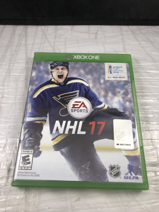 NHL 17 (Microsoft Xbox One, 2016) Hockey Game World Cup