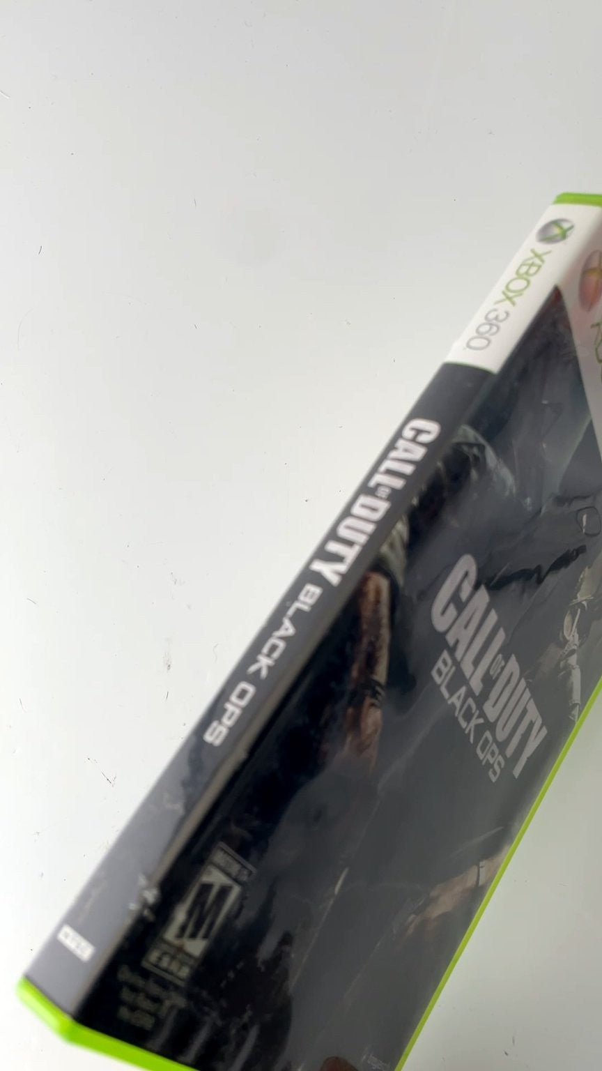 Call of Duty Black Ops Xbox 360 Video Game Multiplayer Shooter