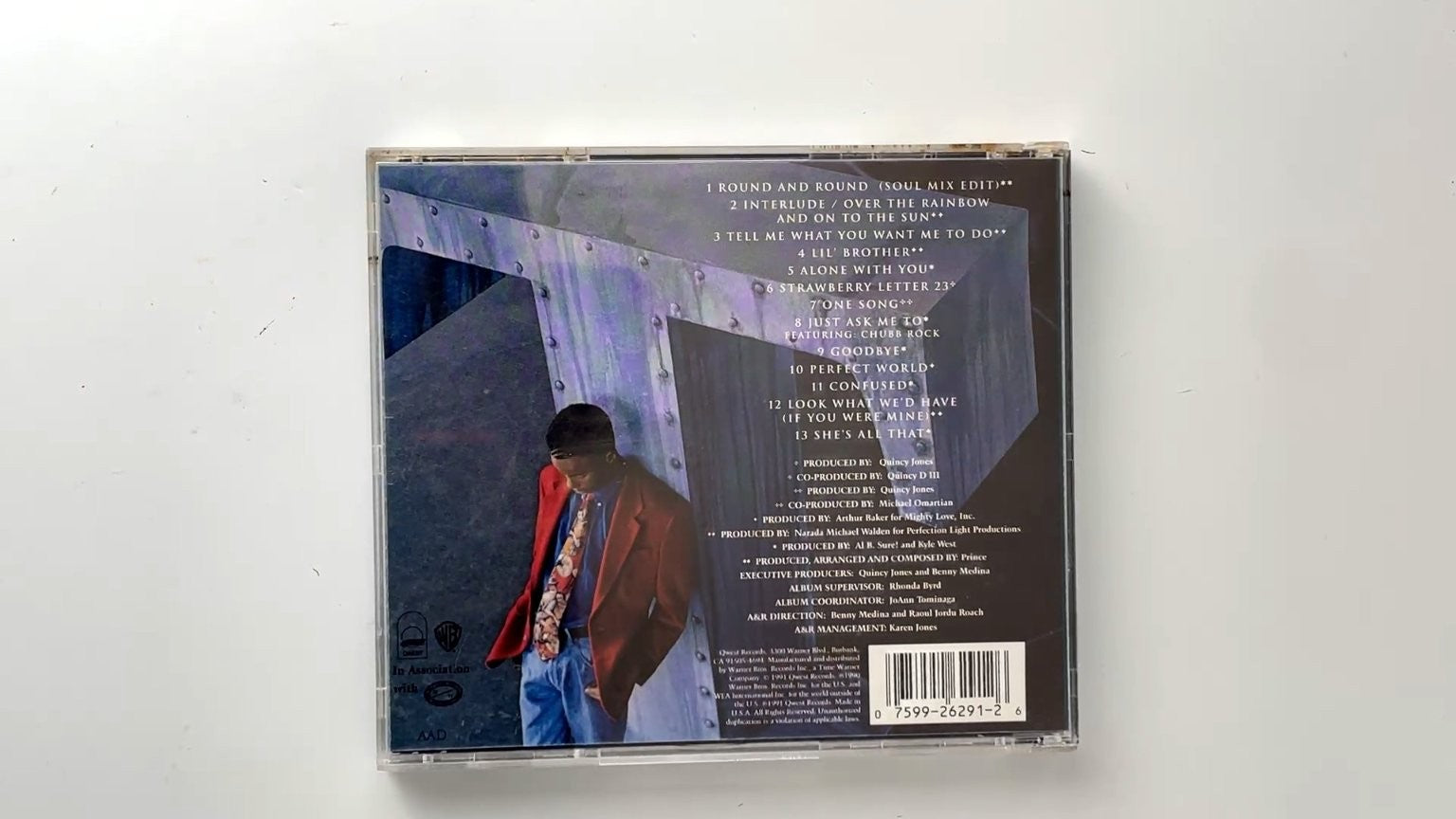 Tevin Campbell - T.E.V.I.N. CD 1991 Debut R&B Qwest/Warner Bros