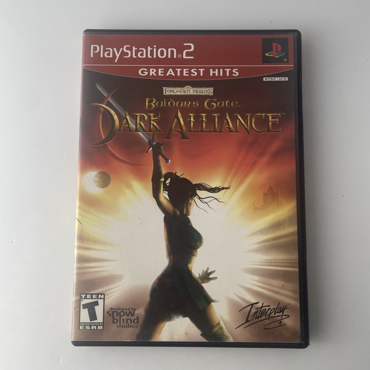 Baldur's Gate: Dark Alliance (PlayStation 2, 2005)  No Manual Greatest Hits