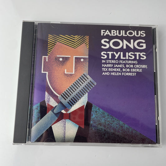 Fabulous Songs Stylists -Harry James, Bob Crosby, Tex Beneke , Bob Eberle CD