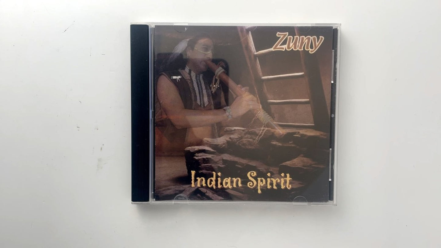 Zuny - Indian Spirit CD 2004 Native American Flute J.R. Wayra Productions