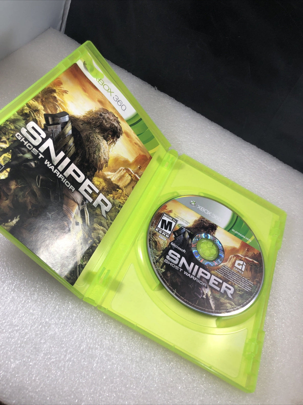 Sniper: Ghost Warrior (Microsoft Xbox 360, 2010) CIB Complete