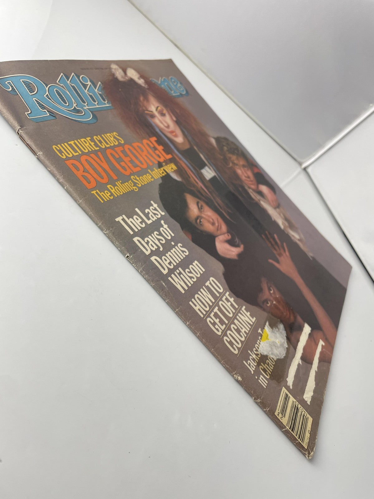 Vintage 1984 Rolling Stone Magazine Issue 423 Boy George Dennis Wilson June 7
